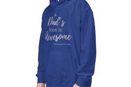 A Dad's Love is Awesome Kids Hoodie - Image 7